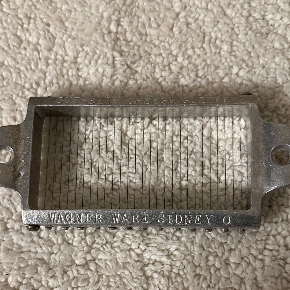 Wagner Ware Silver Cheese Slicer